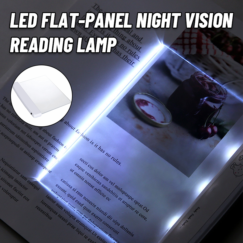 LED Flat-Panel Night Vision Reading Lamp