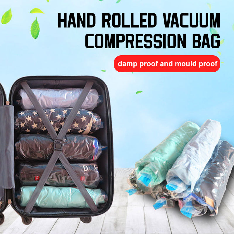 Hand Rolled Vacuum Compression Bag