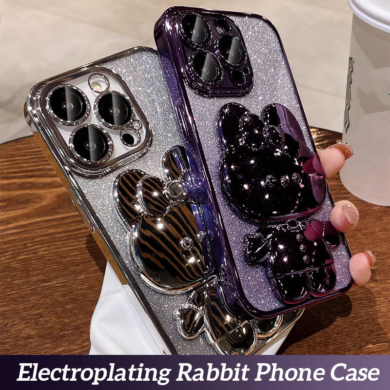 Electroplating Rabbit Phone Case