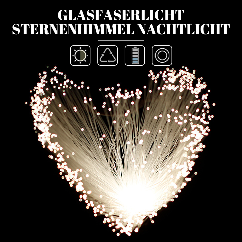 Glasfaserlicht Sternenhimmel Nachtlicht/Fiber optic starry night light