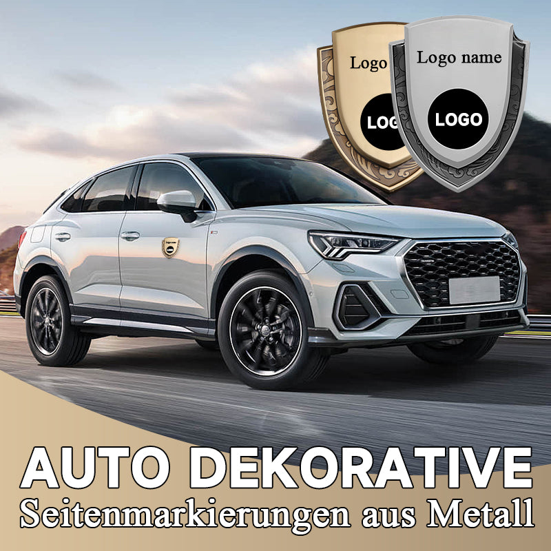 Auto dekorative Seitenmarkierungen aus Metall/car decorative metal side markers