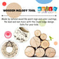 Wooden Melody Tool (for decoration only)