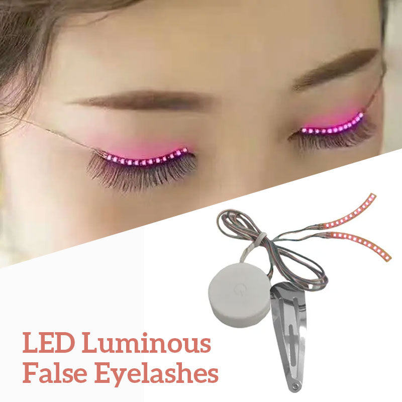 LED Luminous False Eyelashes