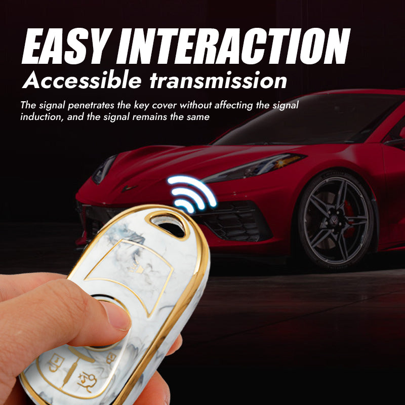 For Buick-Car Rhinestone Keychain Key Case