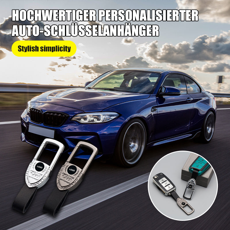 Hochwertiger personalisierter Auto-Schlüsselanhänger/High quality personalized car keychain