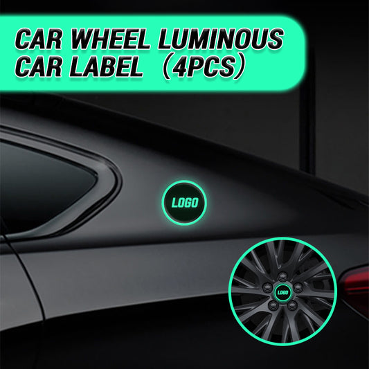 Car Wheel Luminous Car Label（4pcs）