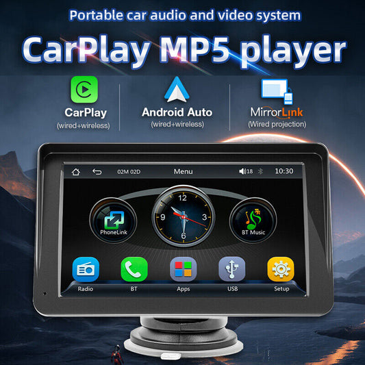 7 Inch Portable Wireless Car MP5 Player