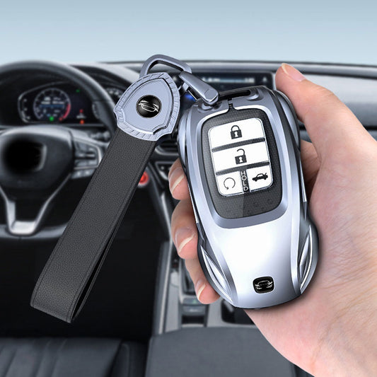 For Honda Car Metal Sports Car Key Case
