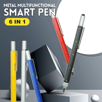 6 In 1 Metal Multifunctional Smart Pen