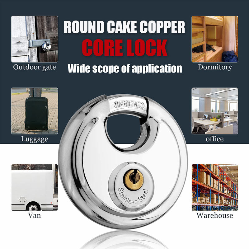 Horizontal Open Round Cake Lock