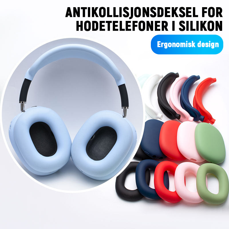 Antikollisjonsdeksel For Hodetelefoner I Silikon / Silicone earphone anti-collision cover