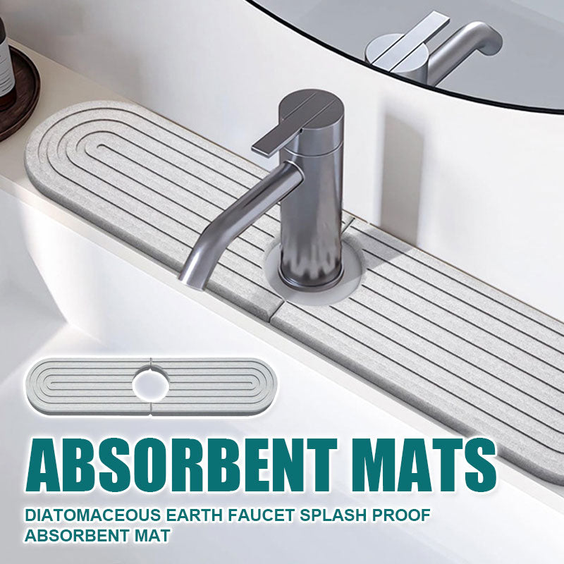 Silica Diatomite Faucet Splash-proof Absorbent Pad