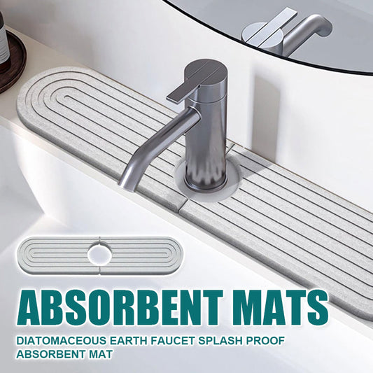 Silica Diatomite Faucet Splash-proof Absorbent Pad