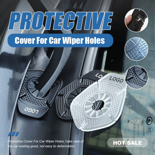 Customized car wiper hole protection cover