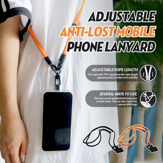 Adjustable Anti-Lost Mobile Phone Lanyard