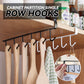 Cabinet Partition Single Row Hooks