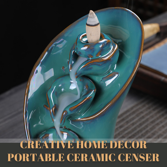 Creative Home Decor - Portable Ceramic Censer