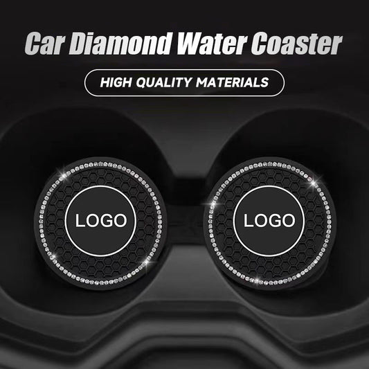 Car Diamond Water Coaster（A pair）