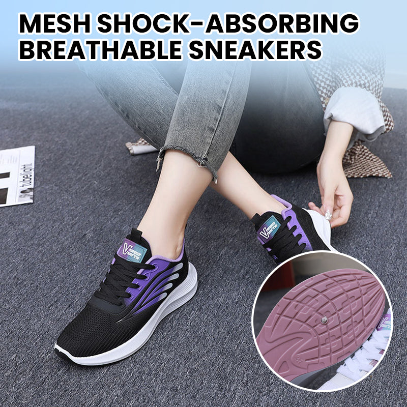 Mesh Shock-Absorbing Breathable Sneakers