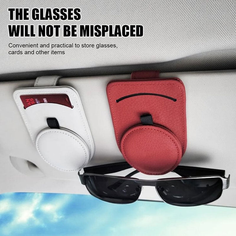 Multifunctional Car Sun Visor Glasses Clip