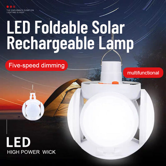 LED Solar Foldable Football Light