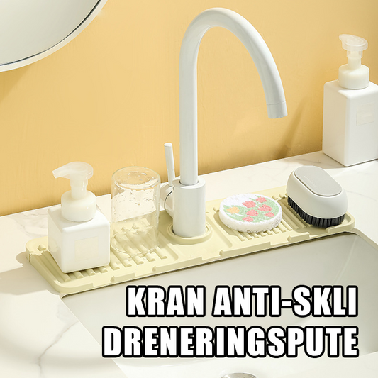 Kran Anti-Skli Dreneringspute/Faucet Silicone Drain Pad