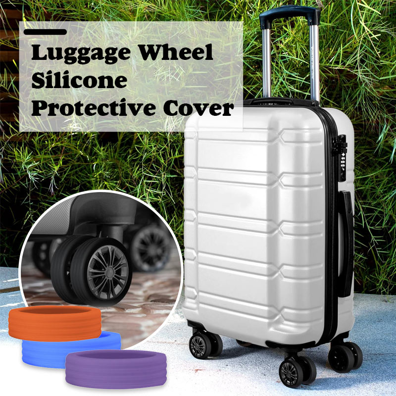 Luggage Wheel Silicone Protective Cover (8pcs)