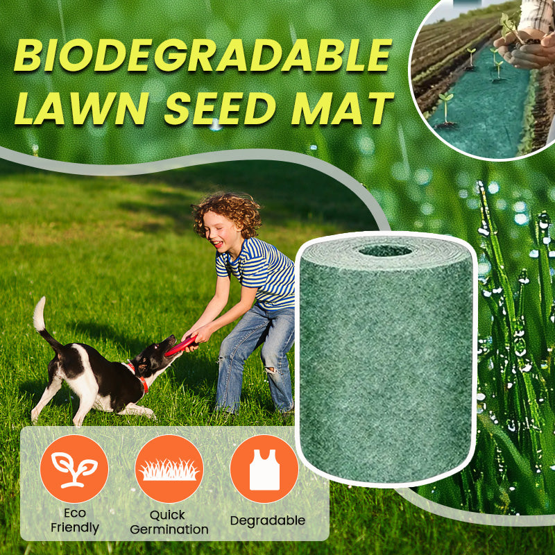 Biodegradable Lawn Seed Mat