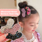 Diamond Heart Broken Hair Clip
