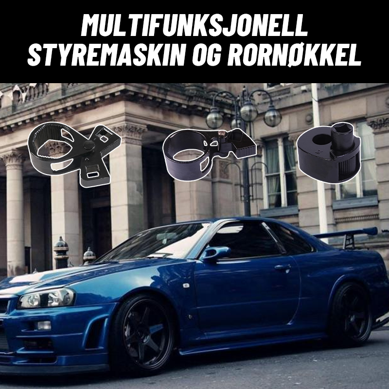 Multifunksjonell Styremaskin Og Rornøkkel/Multifunctional steering gear and rudder stock wrench