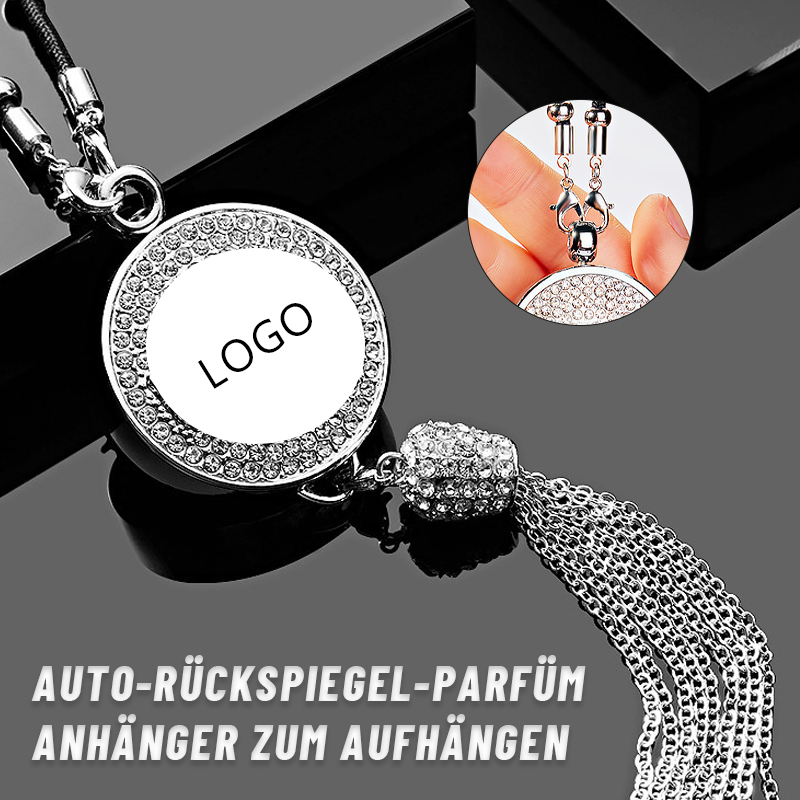 Auto-Rückspiegel-Parfüm-Anhänger zum Aufhängen/Diamond-encrusted aromatherapy pendant