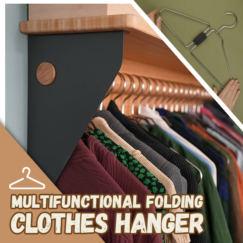 Multifunctional Folding Clothes Hanger