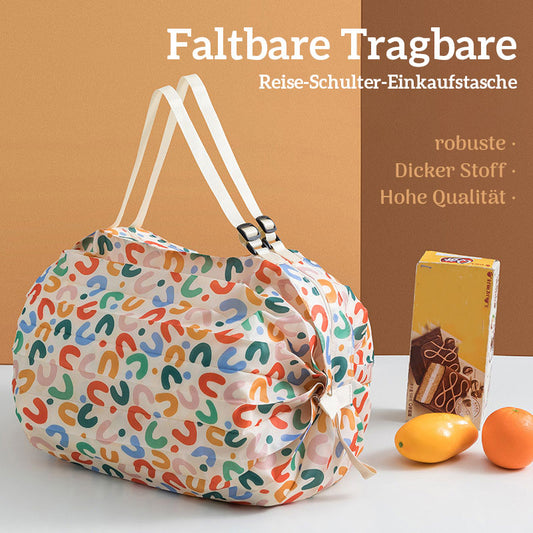 Faltbare Tragbare Reise-Schulter-Einkaufstasche/Foldable Portable Travel Shoulder Shopping Bag