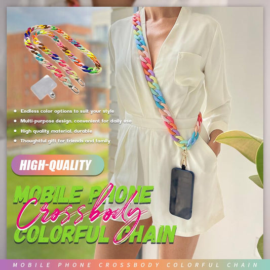 Mobile Phone Crossbody Colorful Chain
