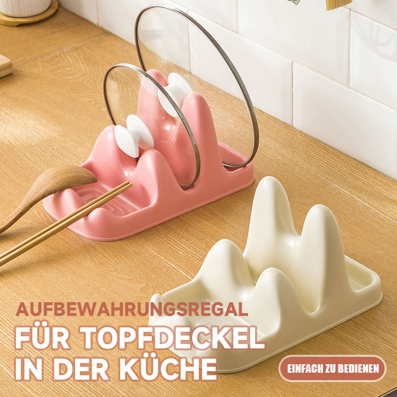 Aufbewahrungsregal für Topfdeckel in der Küche/Kitchen pot lid rack