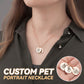 Custom Pet Portrait Necklace