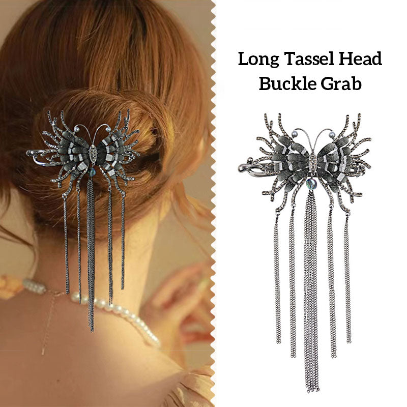 Long Tassel Head Buckle Grab