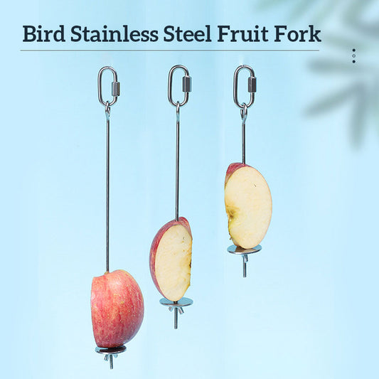 Bird Stainless Steel Fruit Fork
