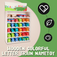 Wooden Colorful Letter Train Name Toy