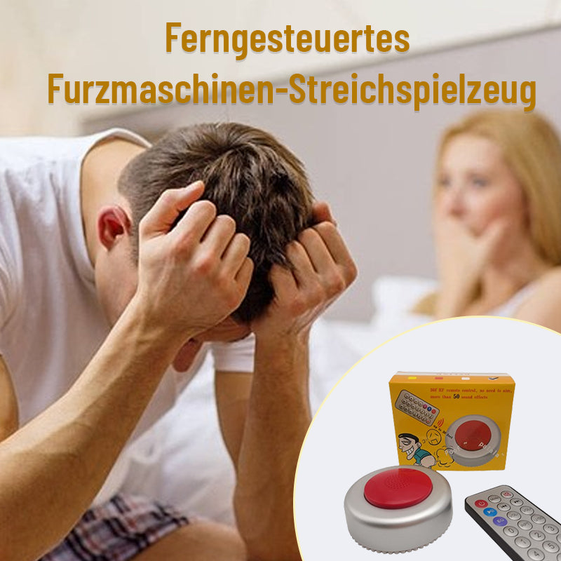 Ferngesteuertes Furzmaschinen-Streichspielzeug/Tricky toy remote control fart machine