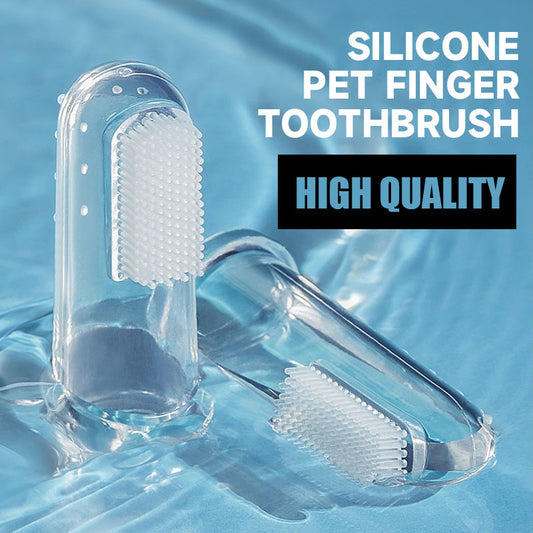 Silicone Pet Finger Toothbrush