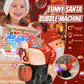 Funny Santa Bubble Machine