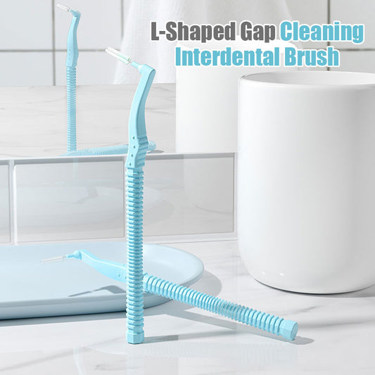 L-Shaped Gap Cleaning Interdental Brush