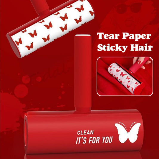 Tear Paper Sticky Hair