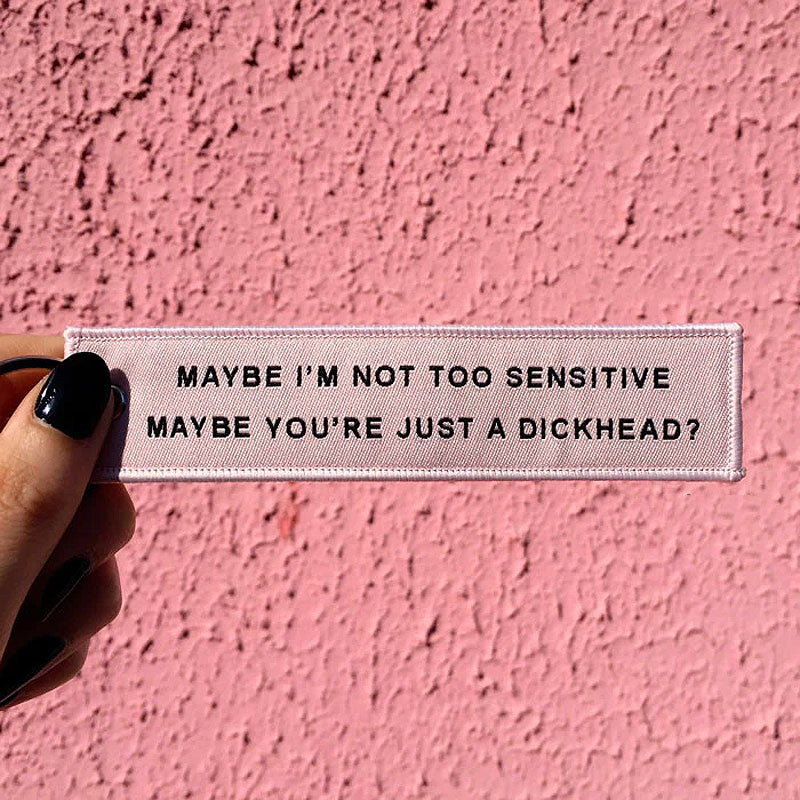 Embroidered Keychain