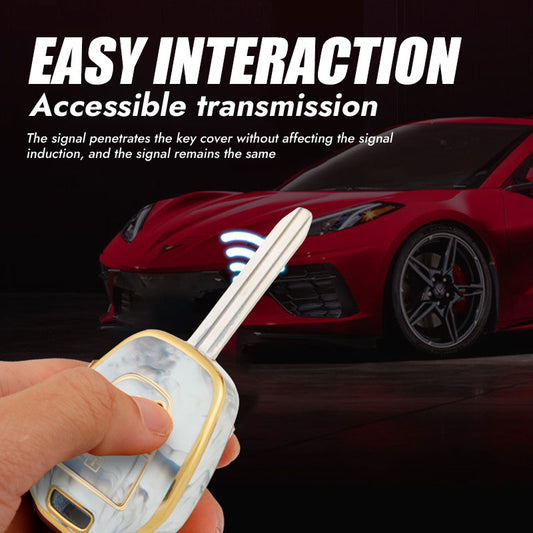 For Isuzu-Car Rhinestone Keychain Key Case