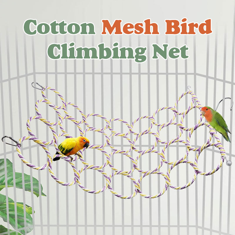 Cotton Mesh Bird Climbing Net