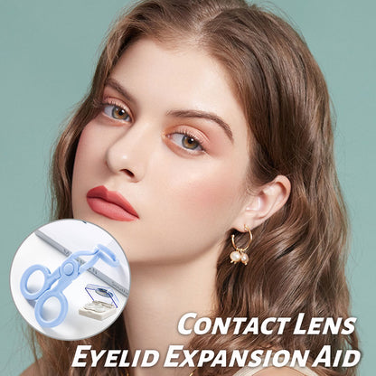 Contact Lens Eyelid Expansion Aid-Wearing contact lenses is easy!