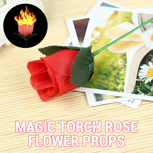 Magic Torch Rose Flower Props