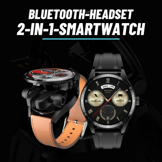 Bluetooth-Headset 2-in-1-Smartwatch/2 in 1 smart bluetooth earphone watch